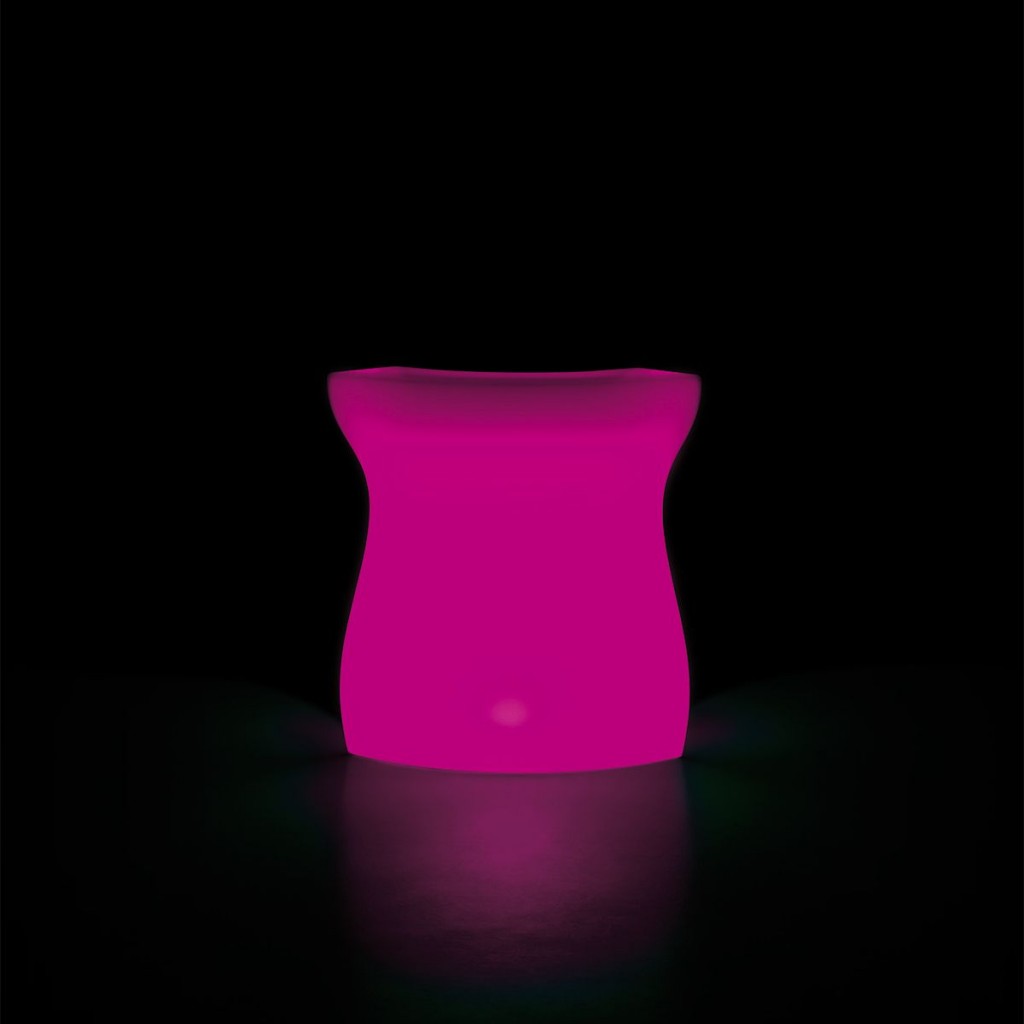 Modul receptie cu iluminare din polietilena Bartolomeo Corner Light - Nuovo Design